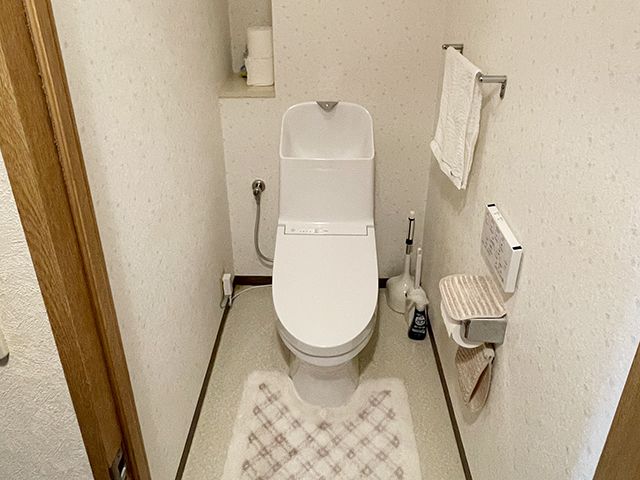 マンションのトイレ交換＆キッチン水栓リフォーム｜岐阜県岐阜市